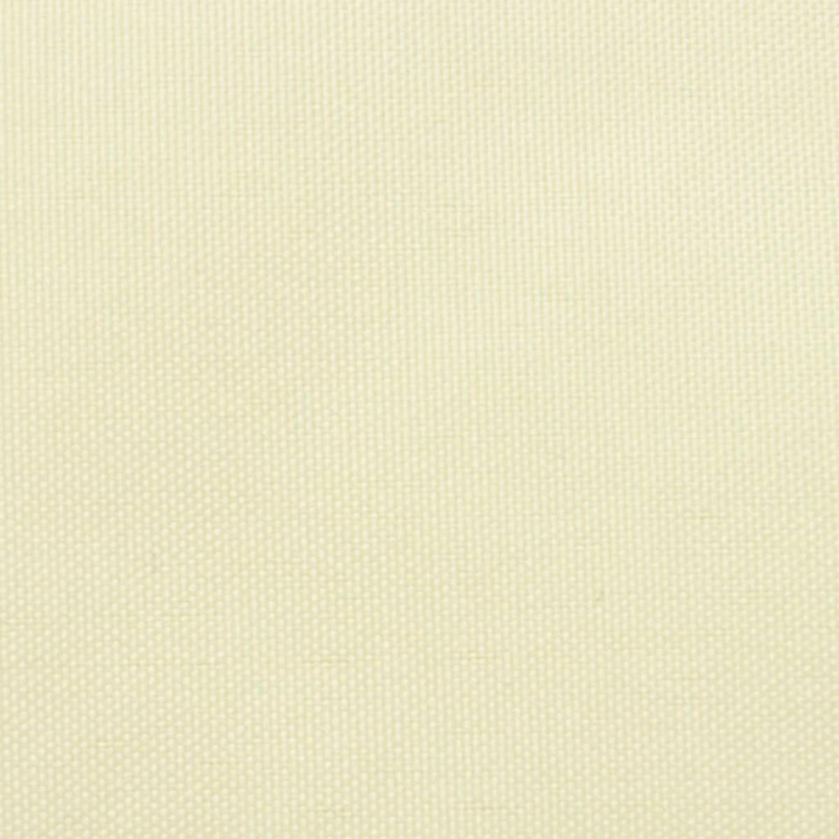 SONNENSEGEL Oxford-Gewebe Trapezförmig 2/4x3 m Cremeweiß - Creme, Textil (200/300cm) - furnicato