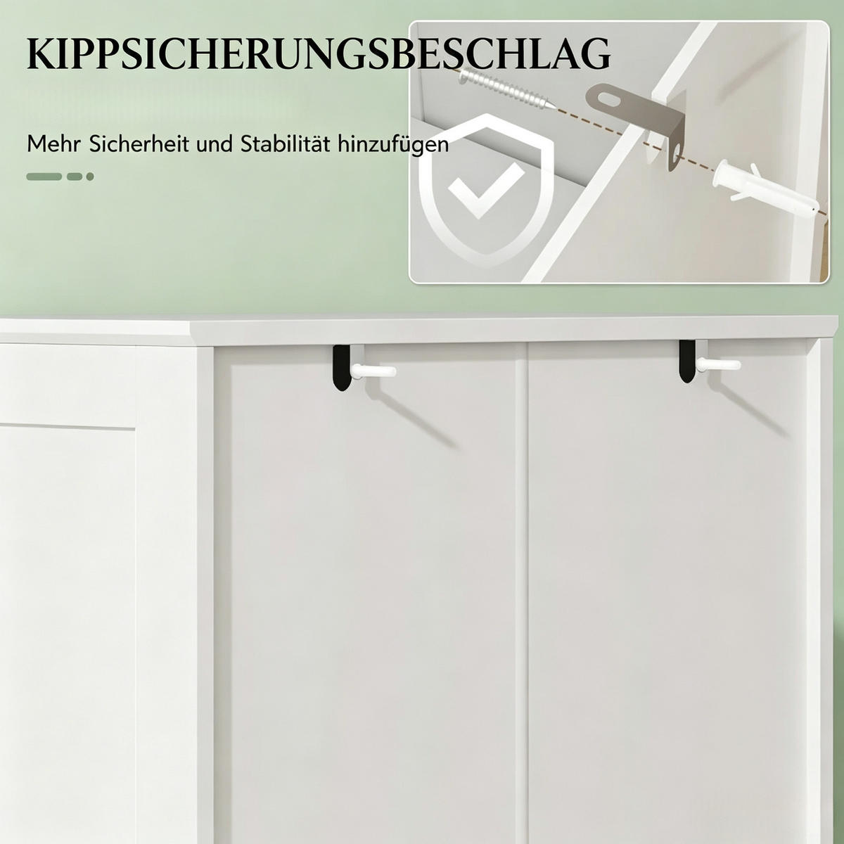 KÜCHENSCHRANK Vitrinenschrank mit Acryltüren, 60/162/40 cm, MDF, Weiß, VERSTELLBARE EINLEGEBÖDEN, für Küche und Esszimmer - Weiß, Holzwerkstoff (40/162/60cm) - Rolipo