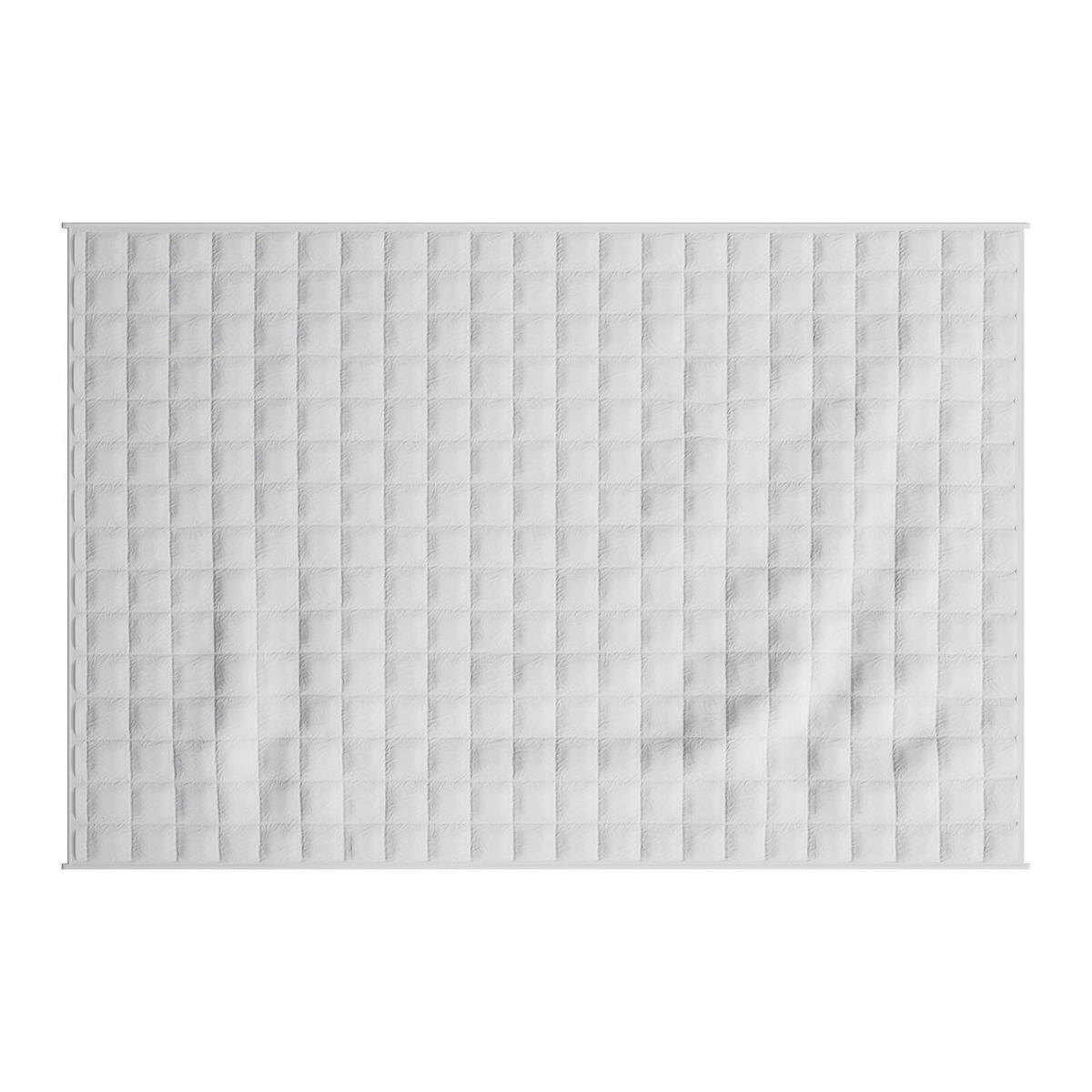 GEWICHTSDECKE Anti Stress Bettdecke 135x200 cm 9 kg - Weiß, Textil (135/200cm) - Juskys
