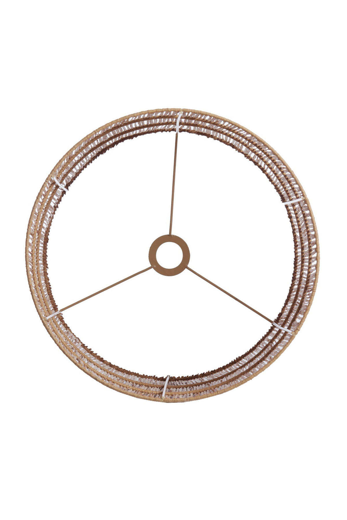 LAMPENSCHIRM Lanzano Braun Ø40/50 cm - Braun, Textil (40/40/50cm) - Light & Living