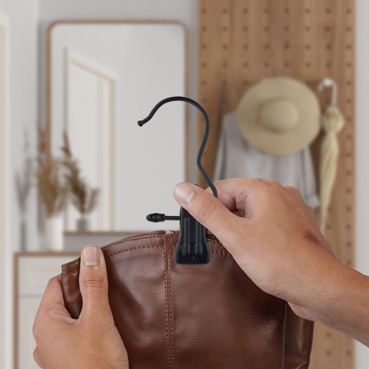 25XKLIPY na obuv - čierna, kov/plast (5/10.5/2cm) - Relaxdays