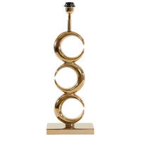 LAMPENFUSS Mond Gold Ø23/65 cm - Goldfarben, Metall (23/13/65cm) - Light & Living