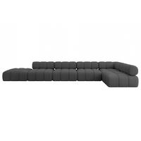 ECKSOFA modulares Sofa Favio-L3 - 475x190x70 cm Grau Bouclé - Grau, Holzwerkstoff/Textil (475/190cm) - ALTDECOR