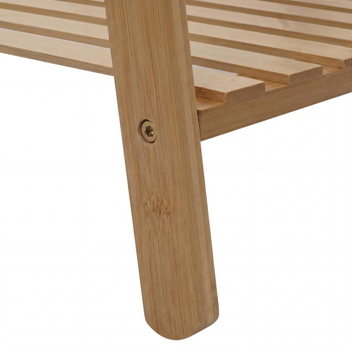 STANDGARDEROBE Hellbraun - Hellbraun, Holz (70/130/44cm) - MCW