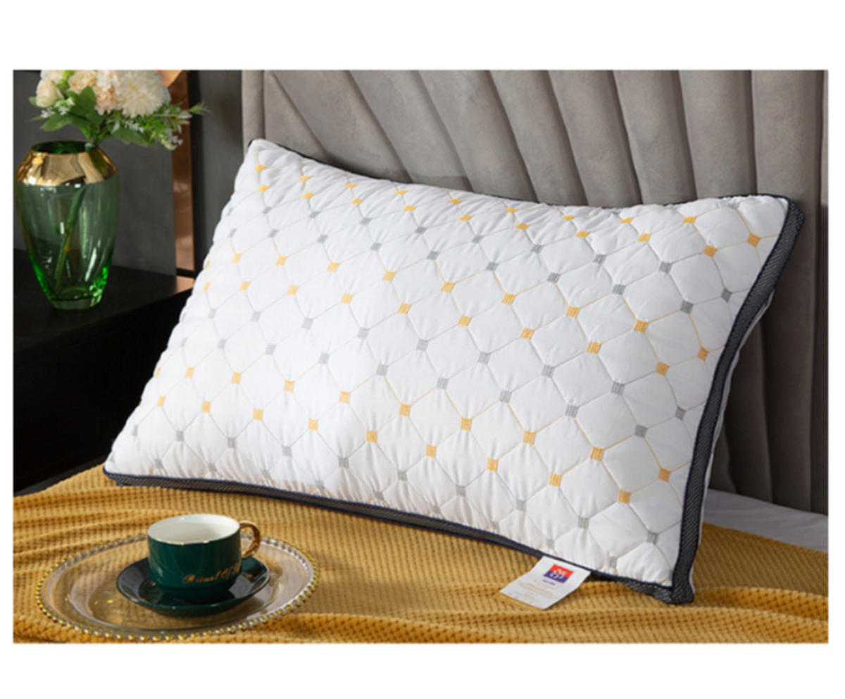 KOPFKISSEN Mikrofaser Füllung-48*74*8-weiß - Weiß, Textil (48/74cm)