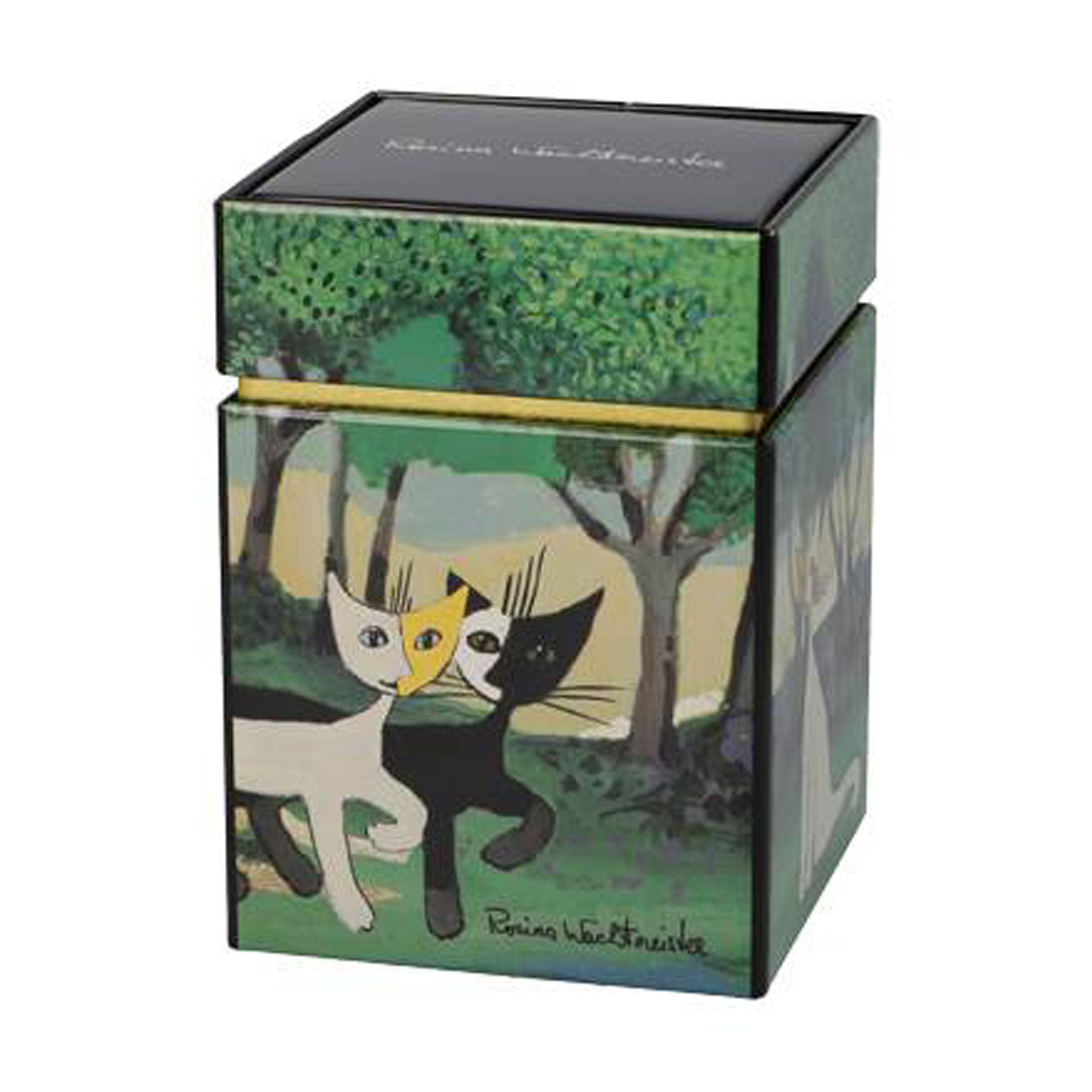 TEEDOSE Rosina Wachtmeister - Una passeggiata nel verde, Metall, 600 ml - Multicolor, Metall (7.5/11/7.5cm) - Goebel