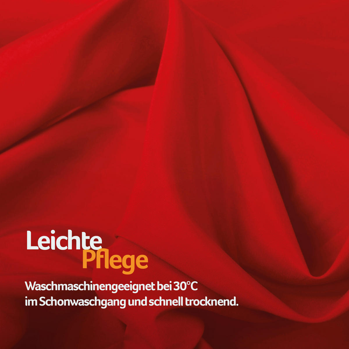 VORHANG Blickdicht ( 140x175cm ) mit Kräuselband / Universalband in Rot - Rot, Textil (140/175cm) - Bestlivings