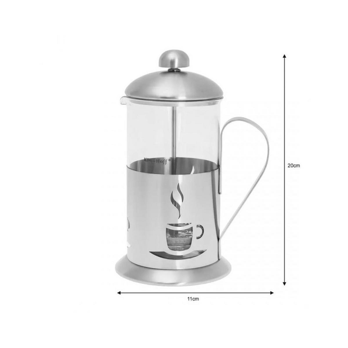 TEEKANNE Silber 11/11/20 cm KH4831 - Silberfarben, Metall (0.6L) - Kinghoff 