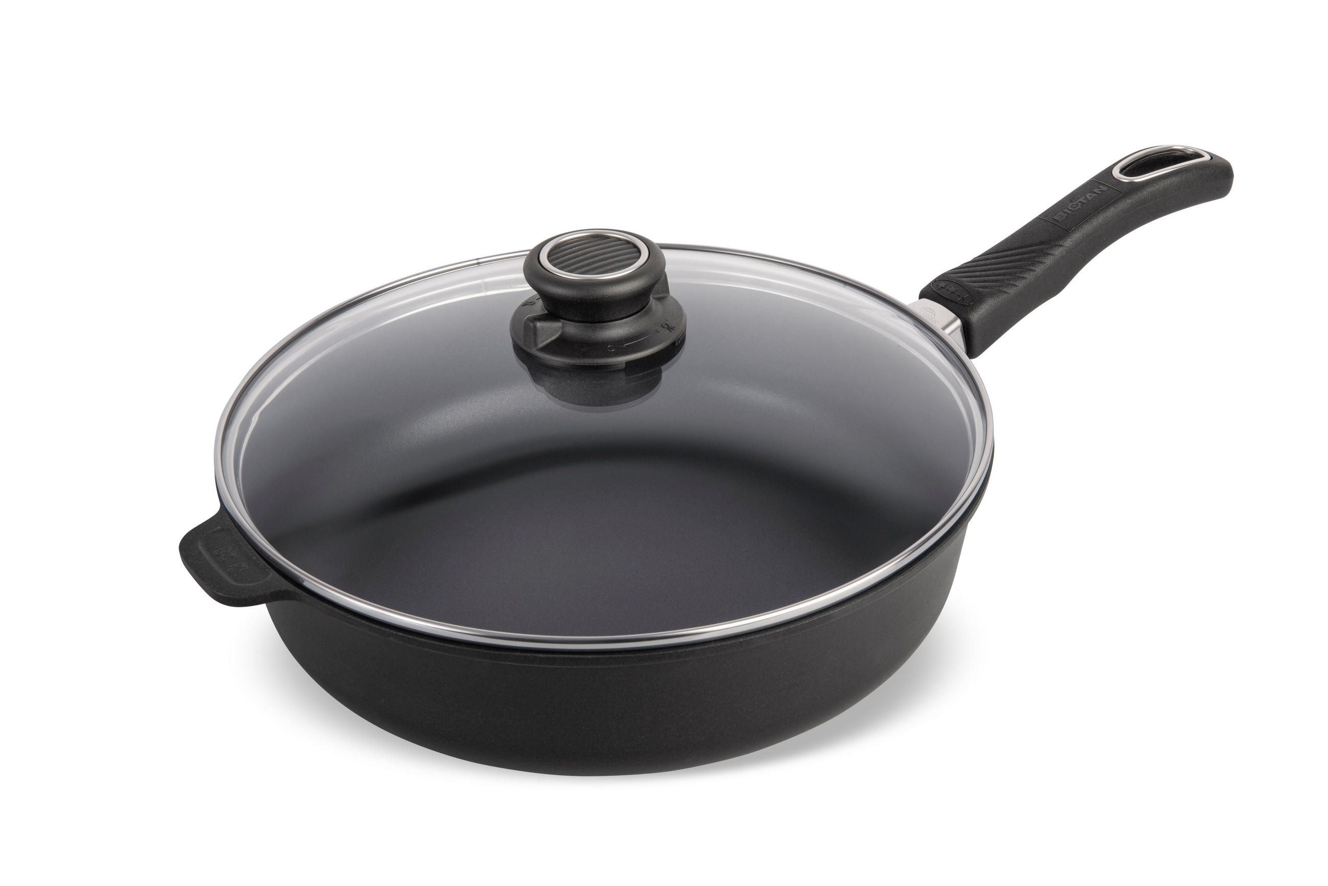 HOCHRANDPFANNE Ø28cm - Schwarz, Kunststoff/Metall (28cm) - Gastrolux