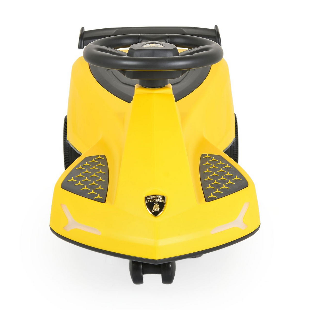 RUTSCHER Lamborghini Swing Car gelb Car Musikfunktion Lichter bis 110kg - Gelb, Kunststoff (78/32/36cm) - Moni