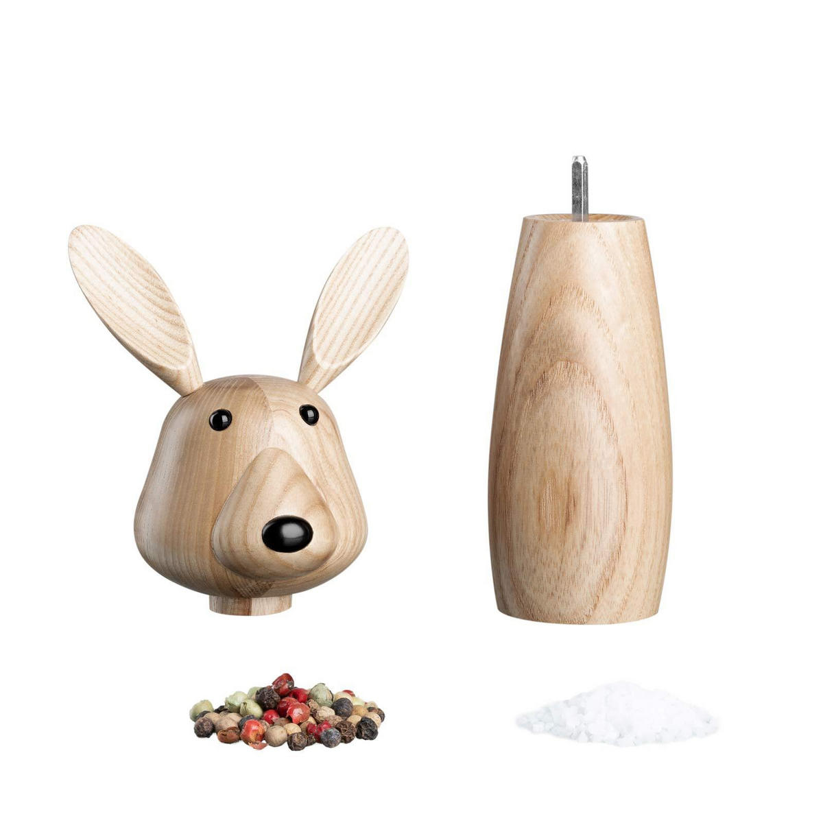 GEWÜRZMÜHLEN Cucina braun 2er Set - Braun, Holz (10/18/11cm) - Leonardo Living