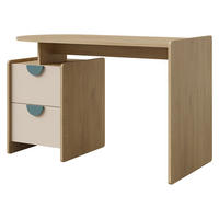 KINDERSCHREIBTISCH Lexi 2S 12 L / P - Blau/Eichefarben, Holzwerkstoff/Kunststoff (121/78/60cm) - MIRJAN24
