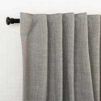 FERTIGVORHANG 140x280cm hellgrau - Grau, Textil (140/280cm) - Dekoria