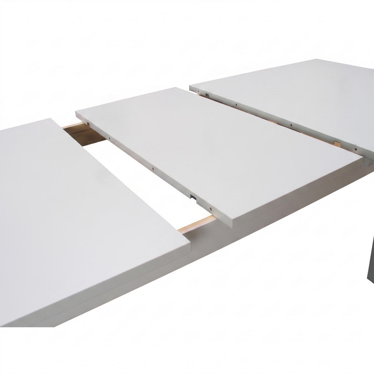 MATBORD Venedig 180 x 95 x 76 cm – vit - Vit, Träbaserade material (95/180/76cm) - ebuy24