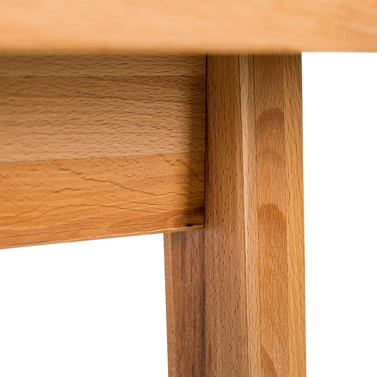 ESSTISCH - Buche massiv - Braun, Holz (75/75/75cm) - home24