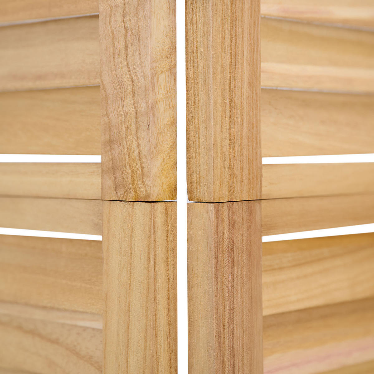 PARAVENT 160/170 cm Natur - Naturfarben, Holz (160/170/2cm) - Homestyle4u