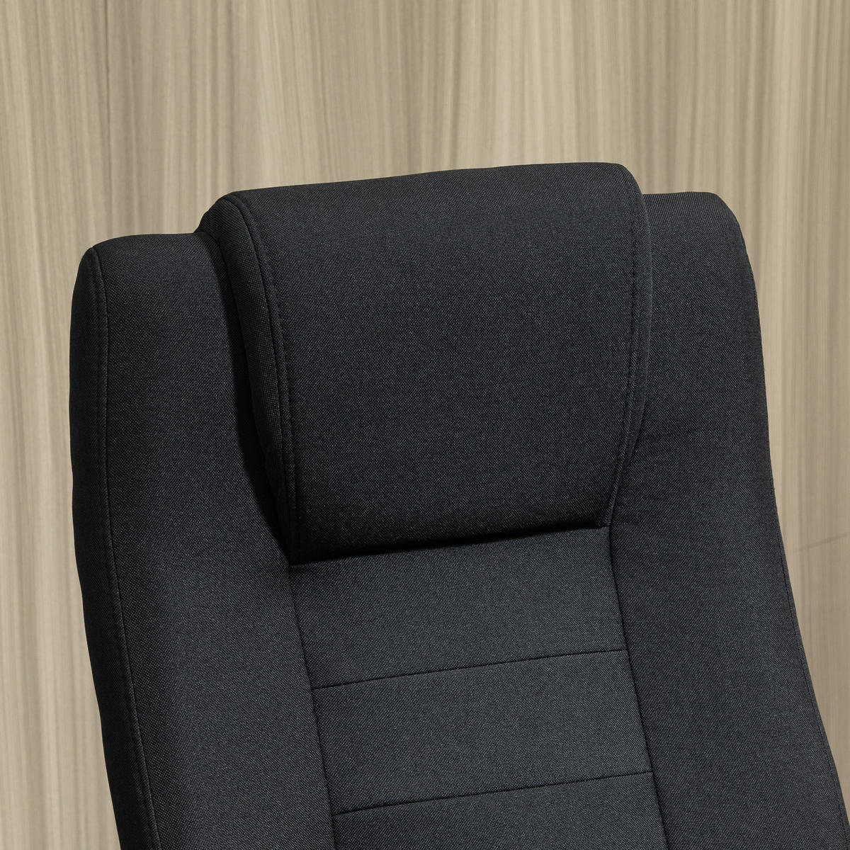 BÜROSTUHL, Computerstuhl, Schwarz - Schwarz, Kunststoff (60/129/65cm) - Vinsetto