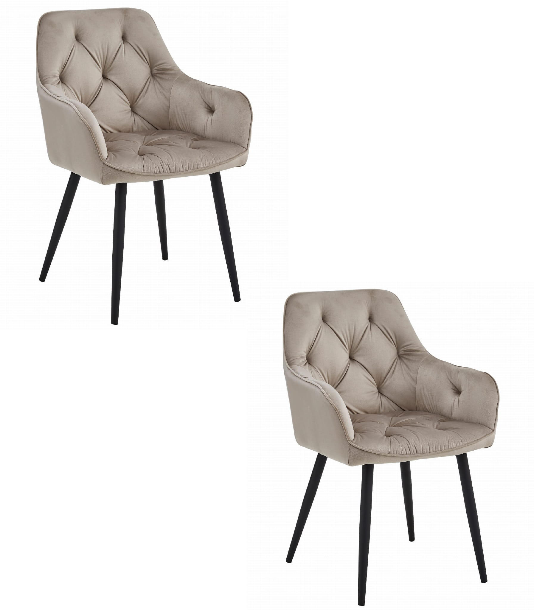 Valora Esszimmerstuhl Beige 56x83.5x62 cm