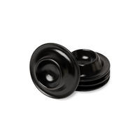EIERBECHER Set 4er Set - Schwarz, Keramik (19.5/3.7/20.5cm) - MIAMIO