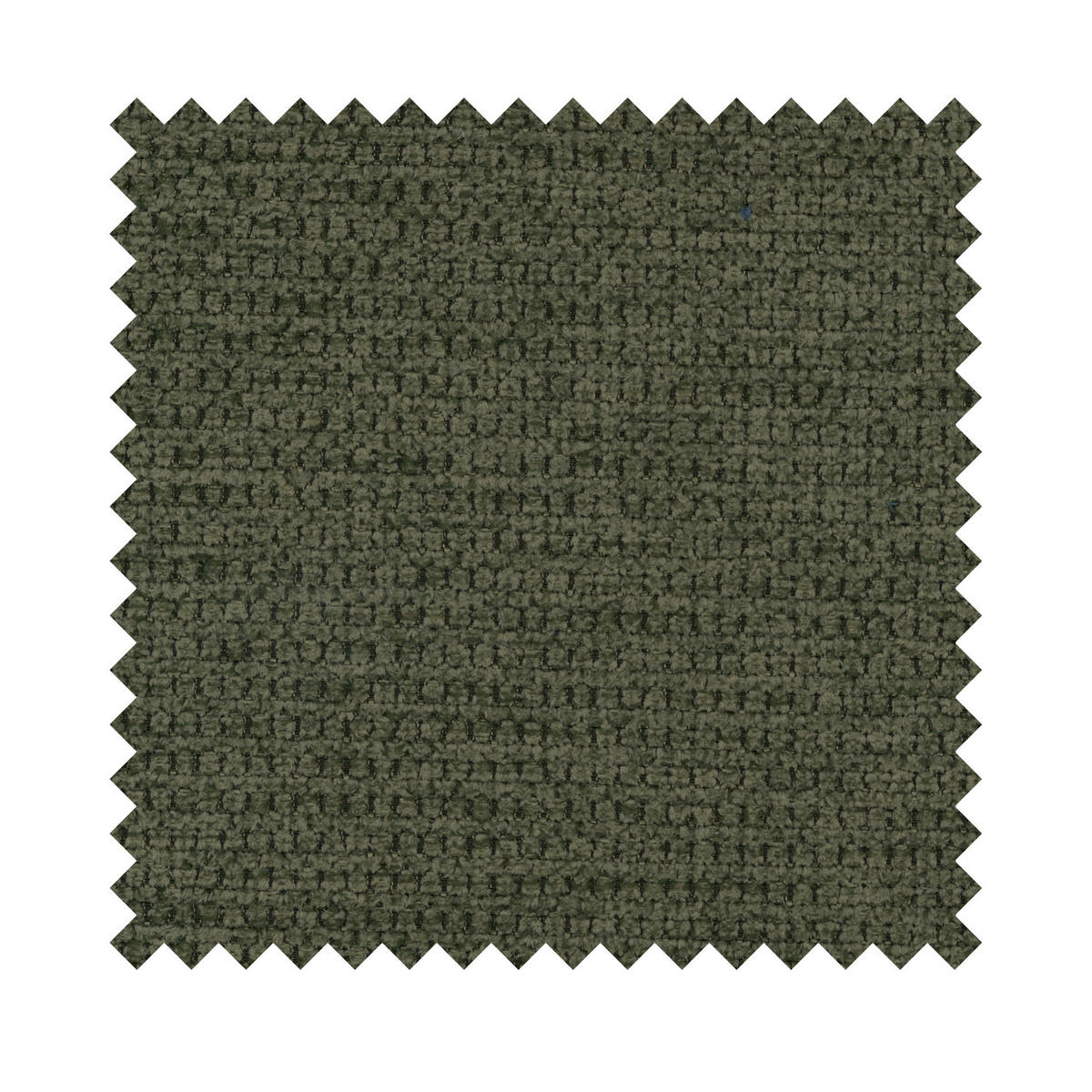 ECKSOFA Taremi mit Chenillebezug Olivgrün, beidseitig - Schwarz/Olivgrün, Textil (267/185cm) - Selsey