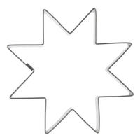 AUSSTECHFORM Stern 6 cm Silber - Silberfarben, Metall (6/1.5/6cm) - Orion 