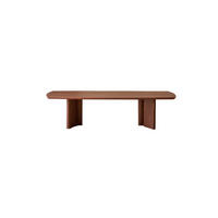 COUCHTISCH Suzanne Dunkelbraun aus Akazie - Dunkelbraun, Holz (60/140/35cm) - Tikamoon