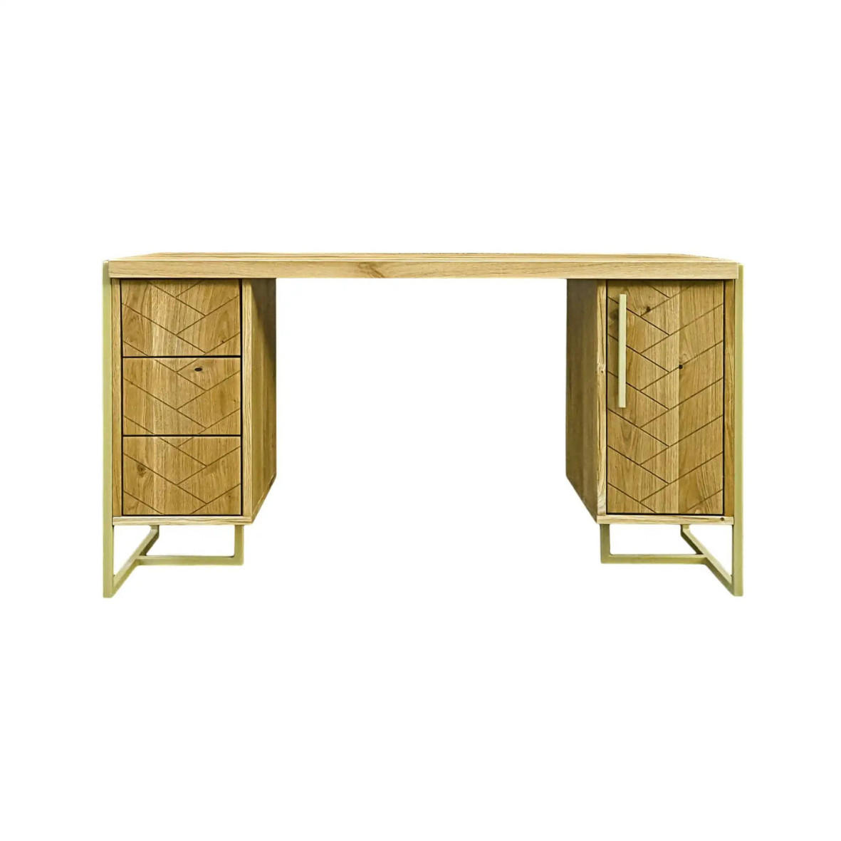 Rawood Furniture Schreibtisch Eiche 60x75x140 cm