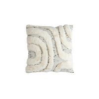 DEKOKISSEN Sakala Weiß 45/45 cm - Weiß, Textil (45/45cm) - Light & Living