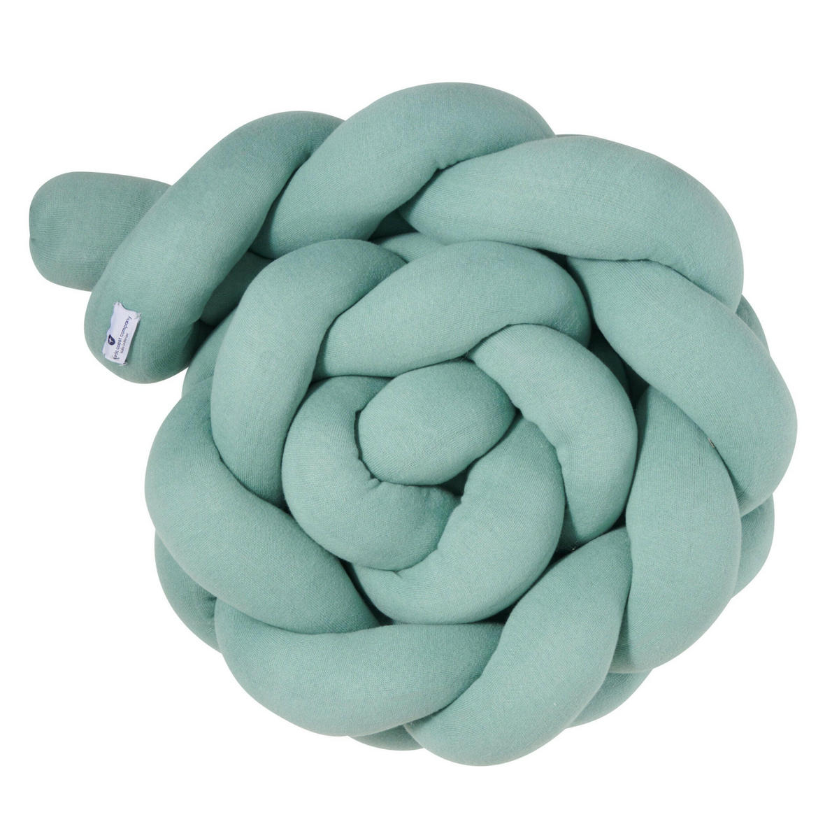 BETTSCHLANGE geflochten Mint Strick - Mintgrün, Textil (17/200cm) - nordic coast company