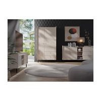 SCHLAFZIMMER Set 3-tlg. – GRANDE System – Beige - Beige, Holzwerkstoff (193.5/91/42cm) - hi-markt