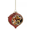 WEIHNACHTSKUGEL Glas OFSTAD, 11x10 cm, Rot, Christbaumkugeln, Weihnachtsdeko Xmas, Christmas Deko - Rot, Glas (9/11/10cm) - home&you