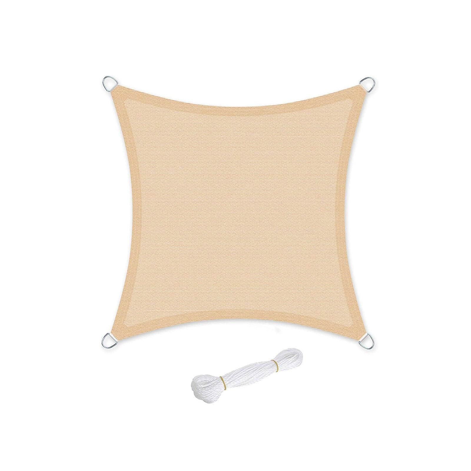 SONNENSEGEL 3 X 3 M - Gelb, Textil (300/300cm) - Hansiro