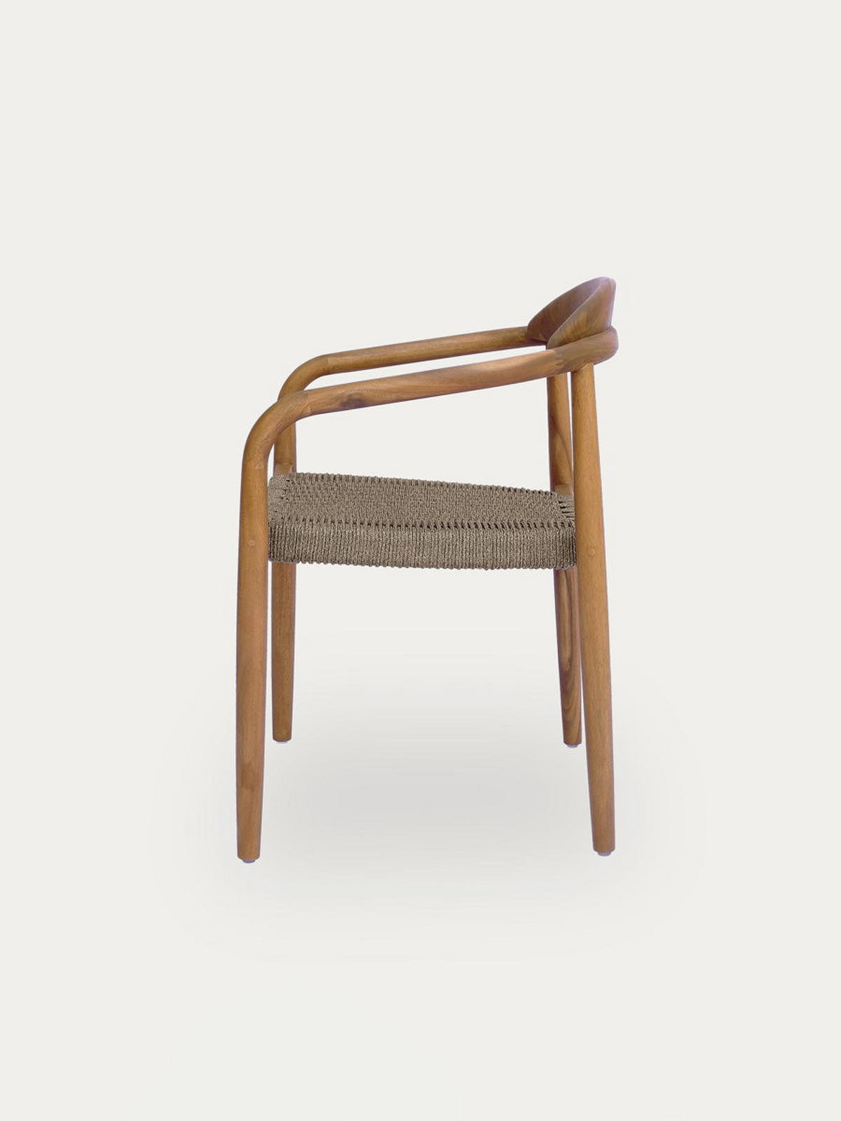 GARTENSTUHL Nabire Natur 57 cm x 76 cm - Braun, Holz (57/76/51cm) - Kenay Home