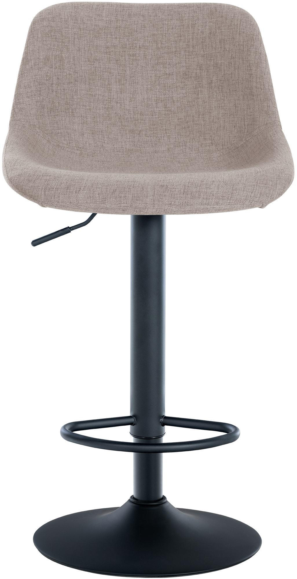 Thumbnail - CLP Barhocker, Creme, Textil, 43x79x49 cm, Esszimmer, Barmöbel, Barhocker