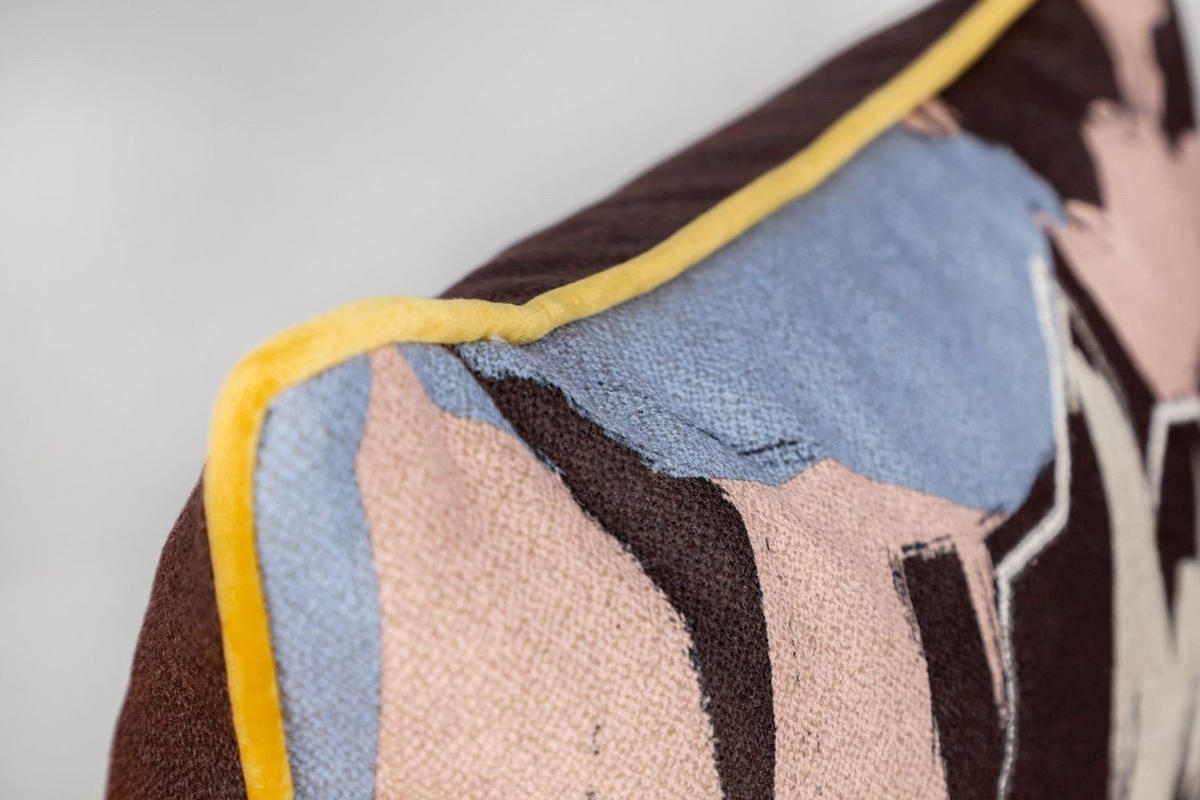 KISSENHÜLLE Nadja multi 45x45cm - Multicolor, Textil (45/45cm) - Esprit