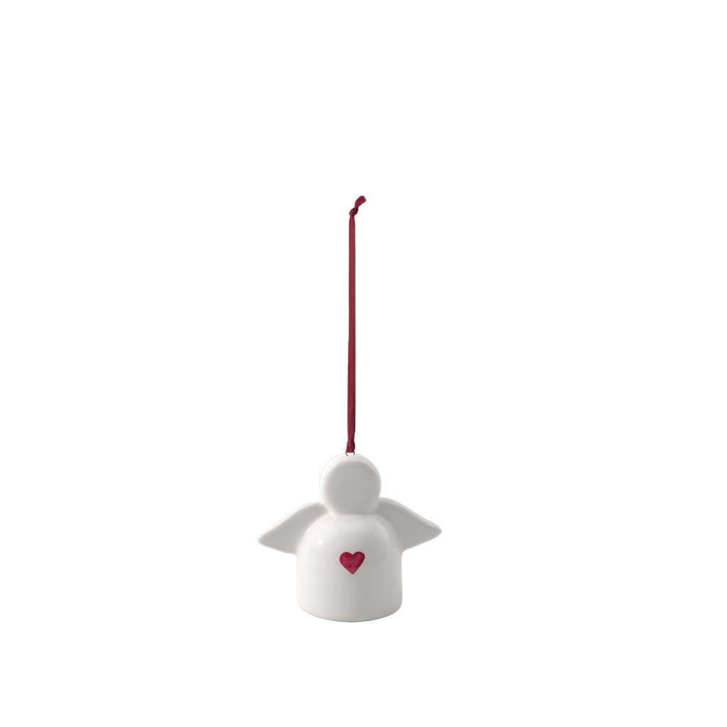 ORNAMENT SENDING LOVE With Love weiß 5 x 3 cm - Weiß, Keramik (3/4.6/5cm) - like.Villeroy & Boch