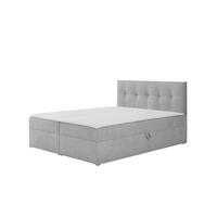 BOXBETT Toronto 160x200 Bonell-Matratze H3 und Topper - Silberfarben/Grau, Holz/Holzwerkstoff (160/200cm) - Ravio