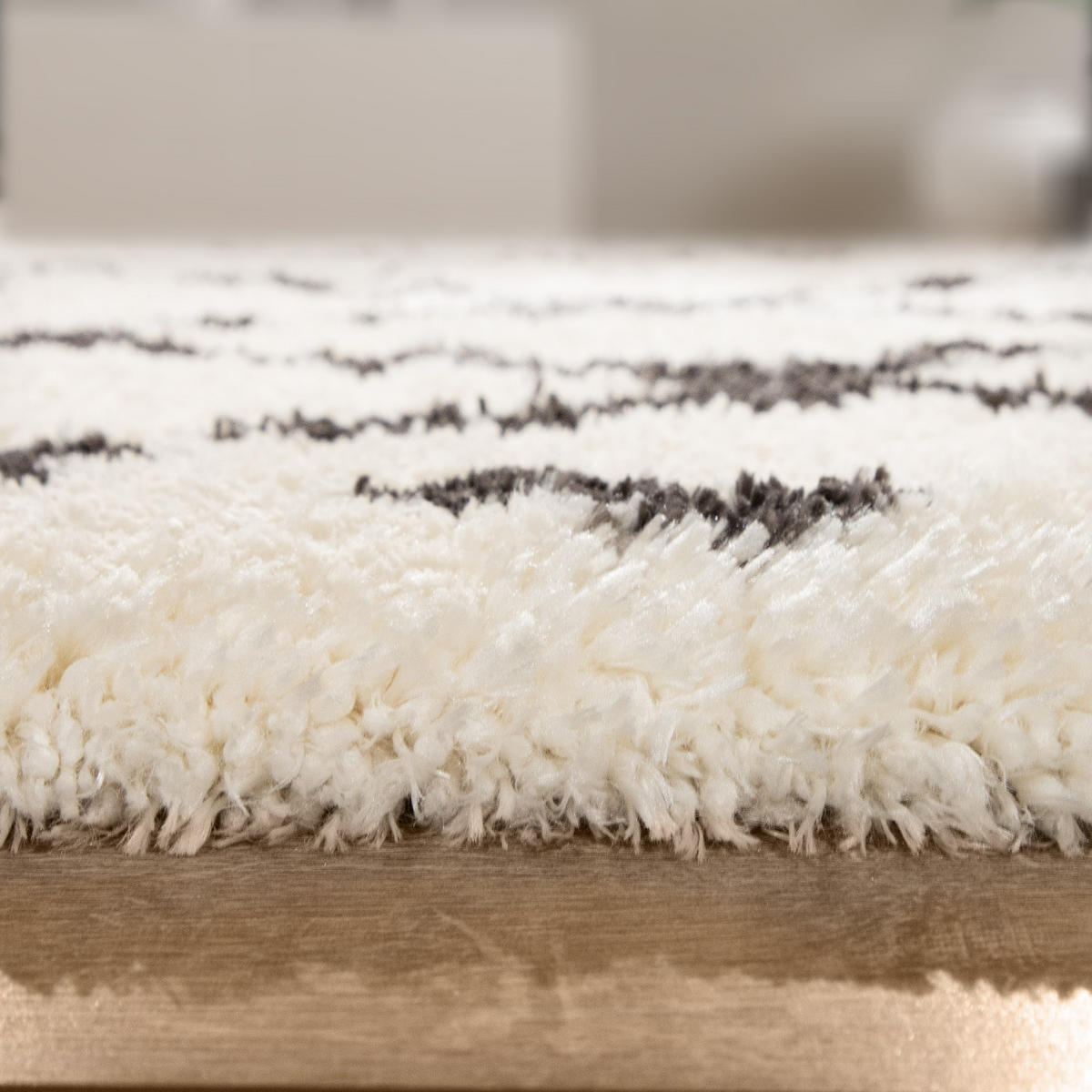 HOCHFLORTEPPICH 160/230 cm Maghreb 653 - Grau, Textil (160/230cm) - Paco Home