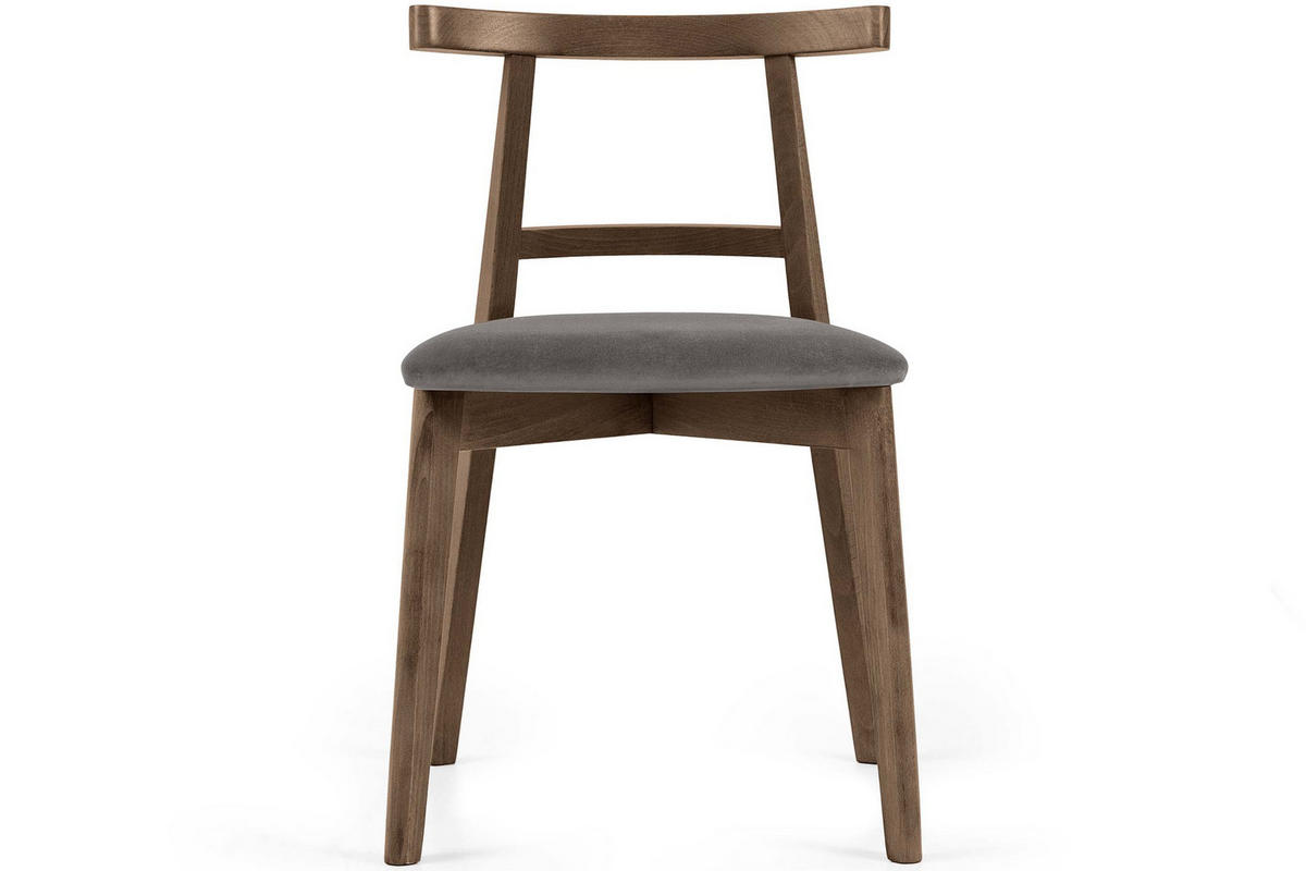 ESSTISCHSTÜHLE LILIO 2 St Vintage, Grau / Lefkas-Eiche - Eichefarben/Grau, Holz/Textil (47/76/45cm) - KONSIMO®