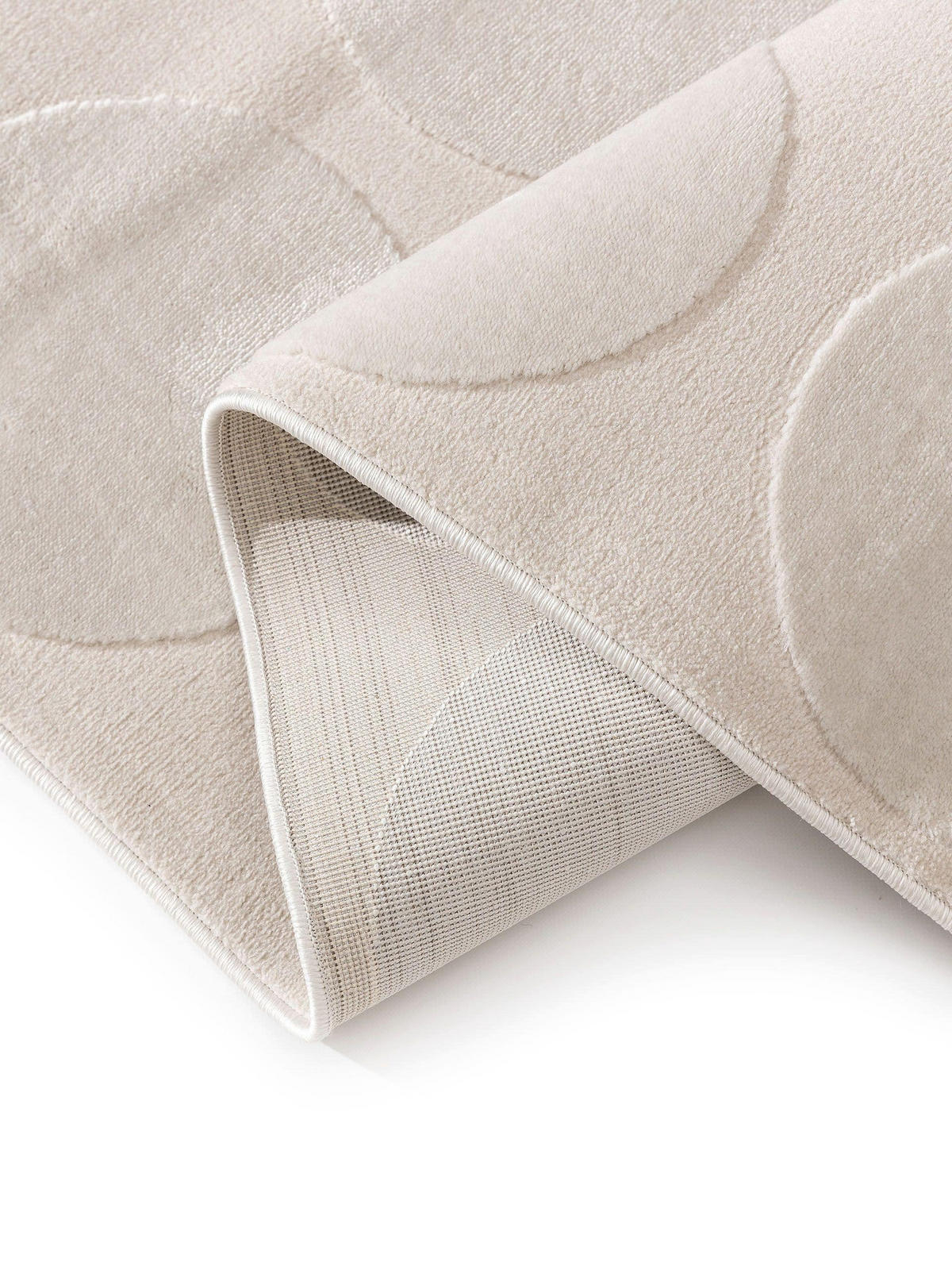 TEPPICH Claire Cream 160x230 cm - Creme, Kunststoff (160/230cm) - benuta