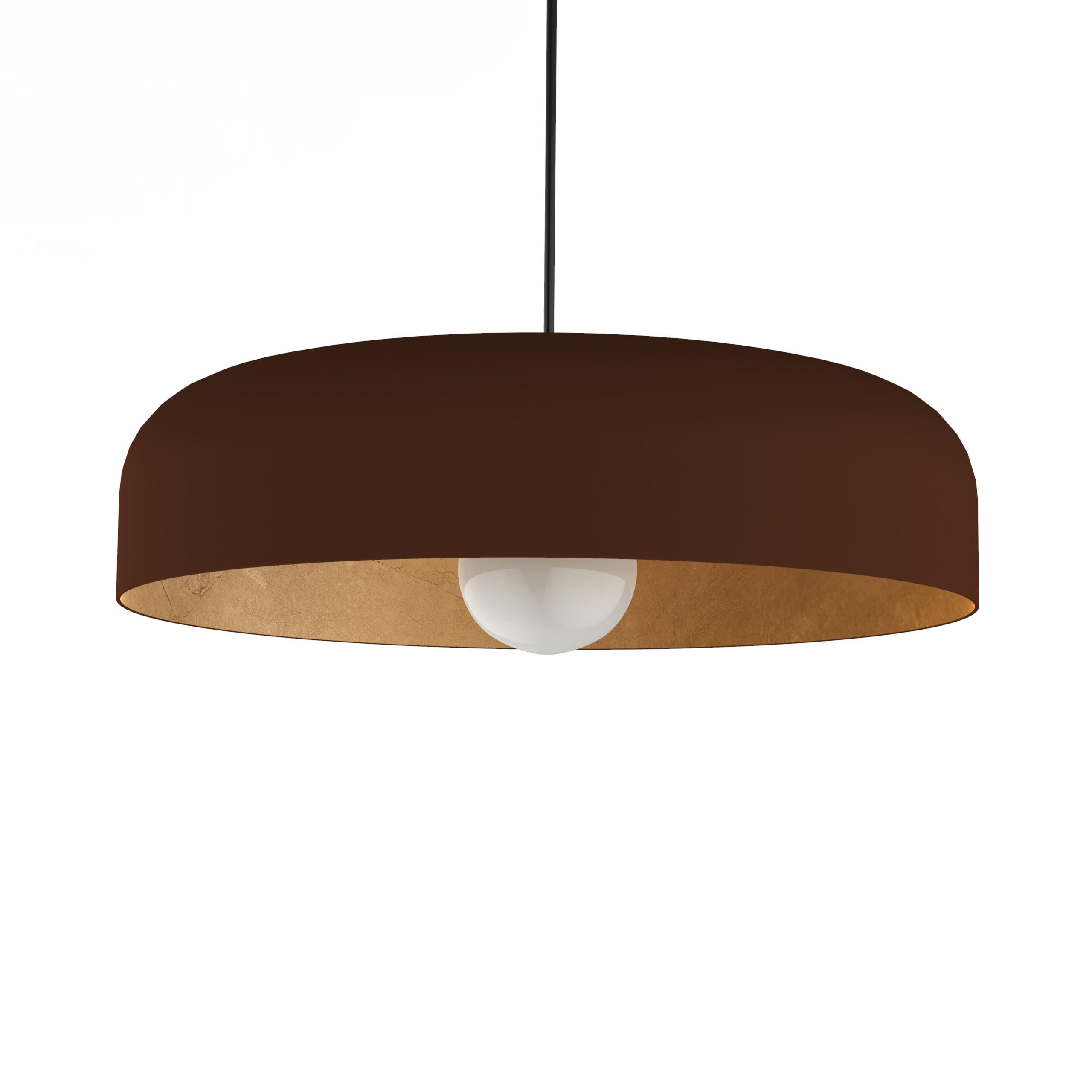 Lumicom Hängeleuchte Gold 40x12x40 cm