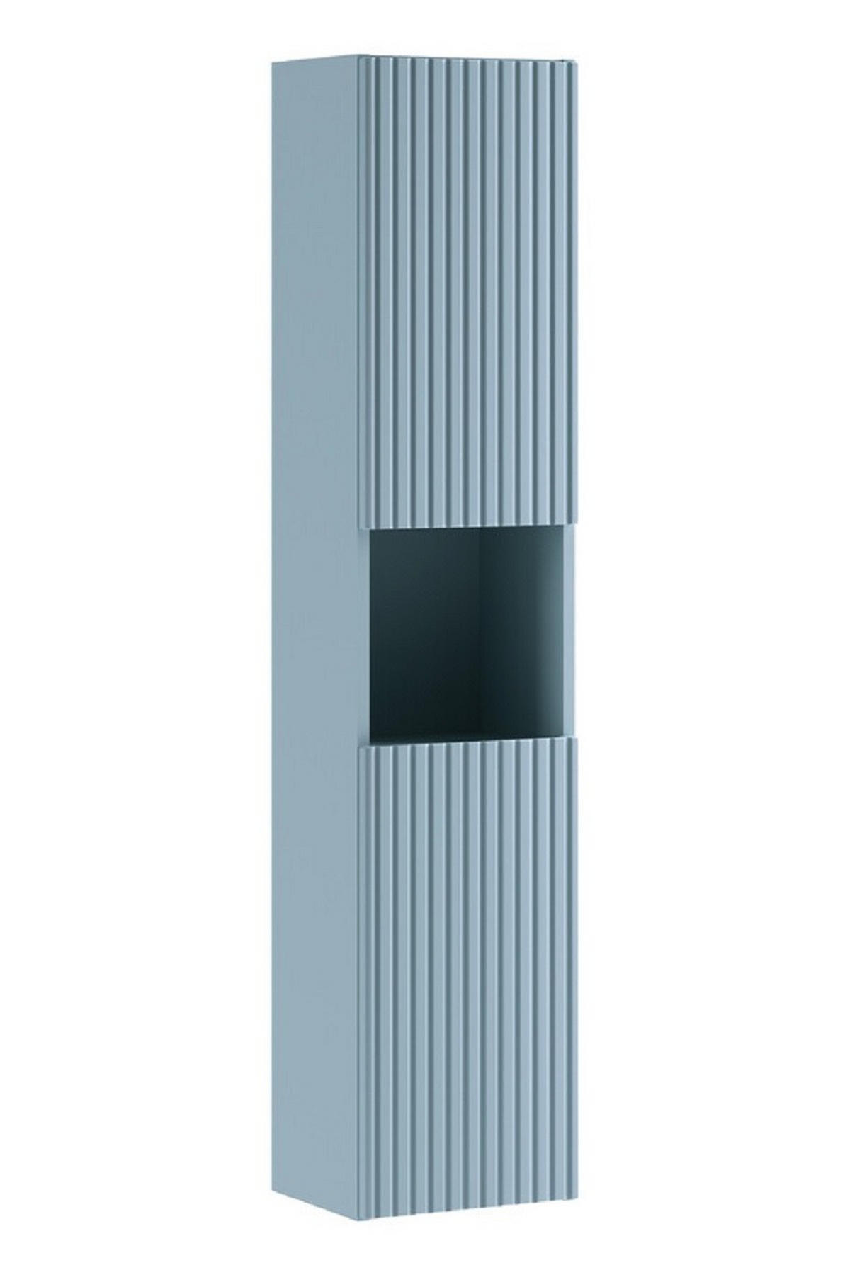 BADMÖBEL-SET 4 Teile Nova Denim N BM376 in Denim - Dunkelblau, Holz (120/140/40cm)