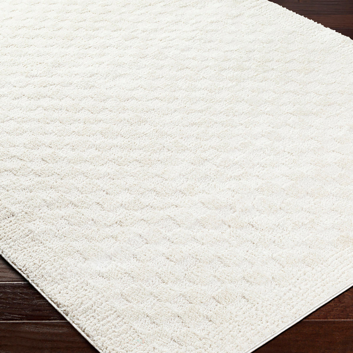 KURZFLORTEPPICH Ekta 200/275 cm Elfenbein - Weiß, Textil (200/275cm) - LIVABLISS