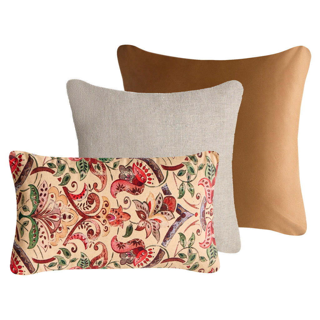 PERNĂ DECORATIVĂ set de 3 multicolor 45/45 cm Dyera
