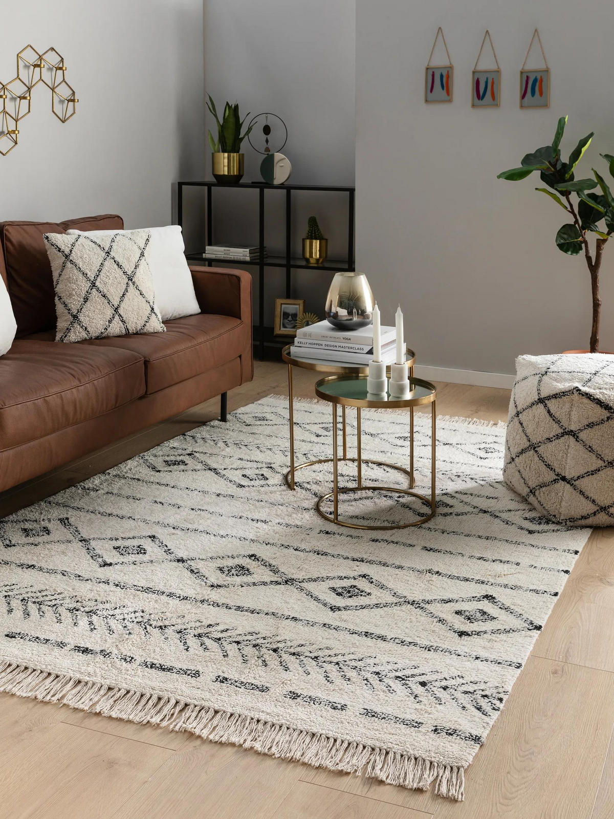 BAUMWOLLTEPPICH waschbar Naomi Cream 160x230 cm - Creme, Textil (160/230cm) - benuta Nest