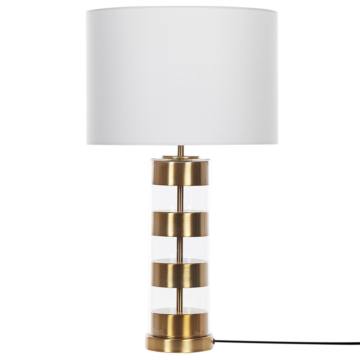 TISCHLAMPE Beatton 36/36/63 cm - Goldfarben, Metall (36/36/63cm) - Beliani