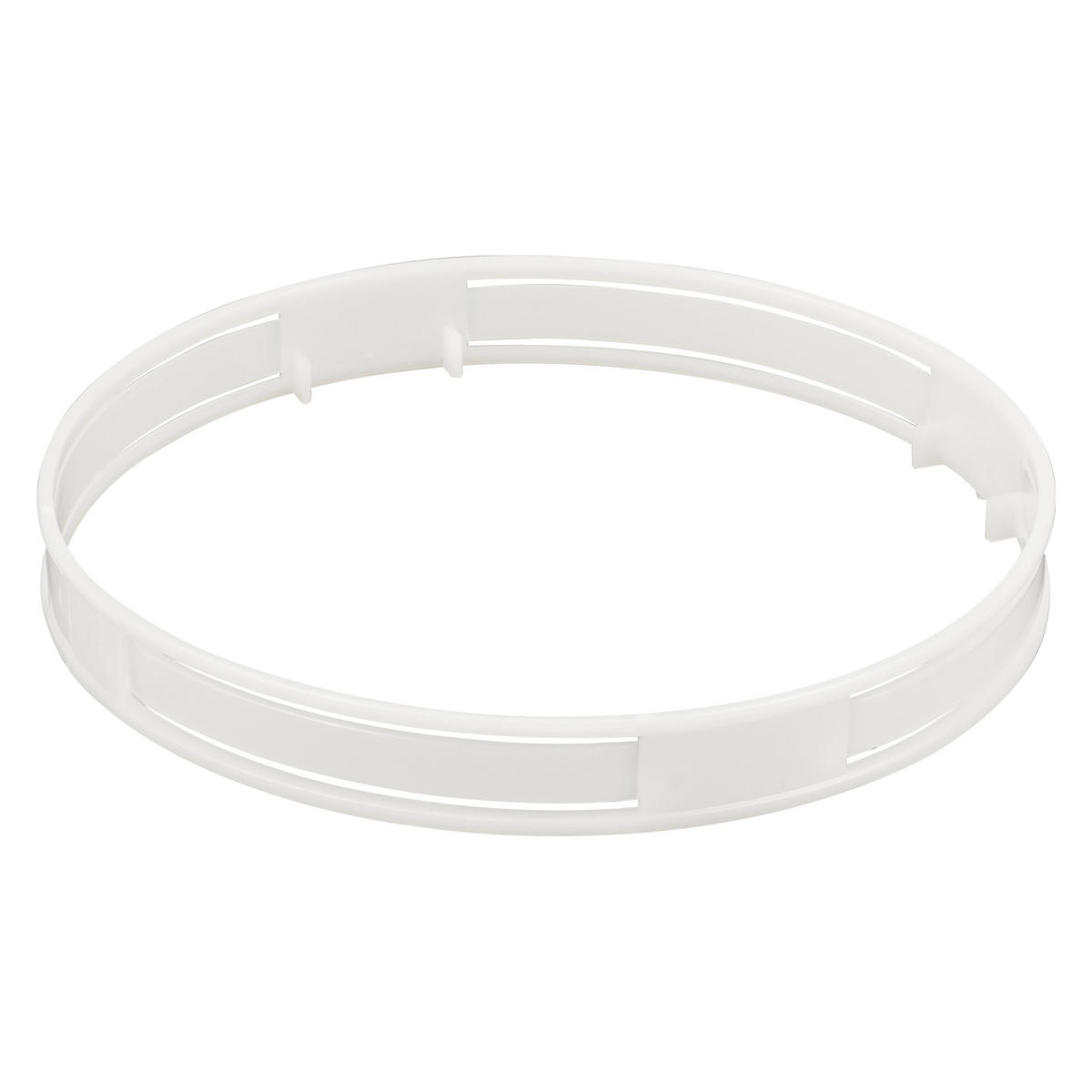 BEUTELRING Bad-Serie SAVONA, rund - Transparent, Kunststoff (18/2.5/18cm) - bremermann