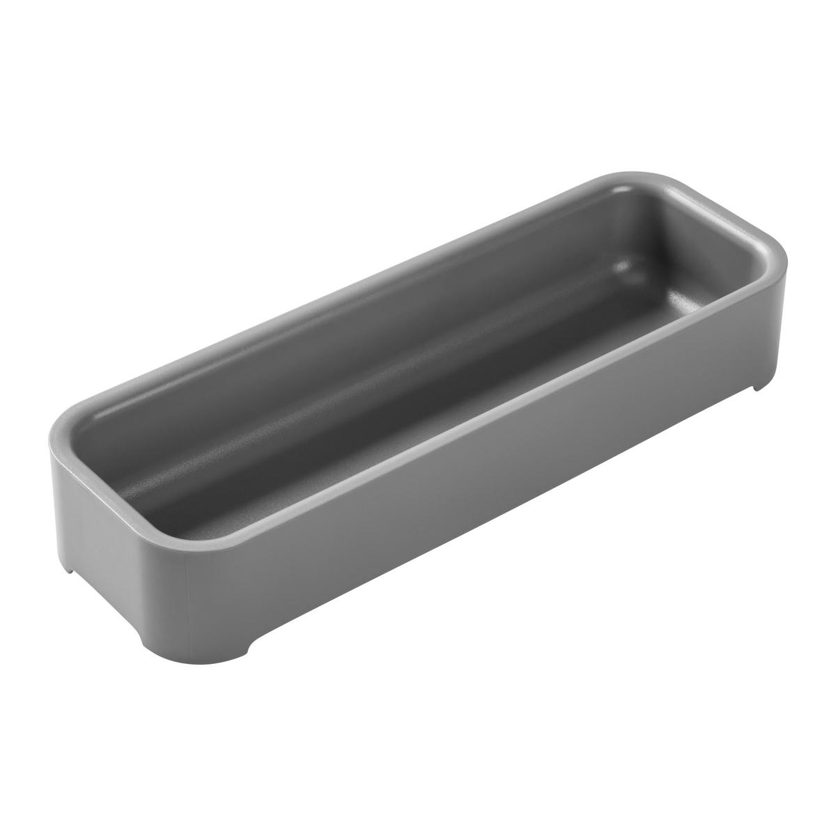 BESTECKEINSATZ Lis Grau - Grau, Kunststoff (28.6/1/9.6cm) - Mömax
