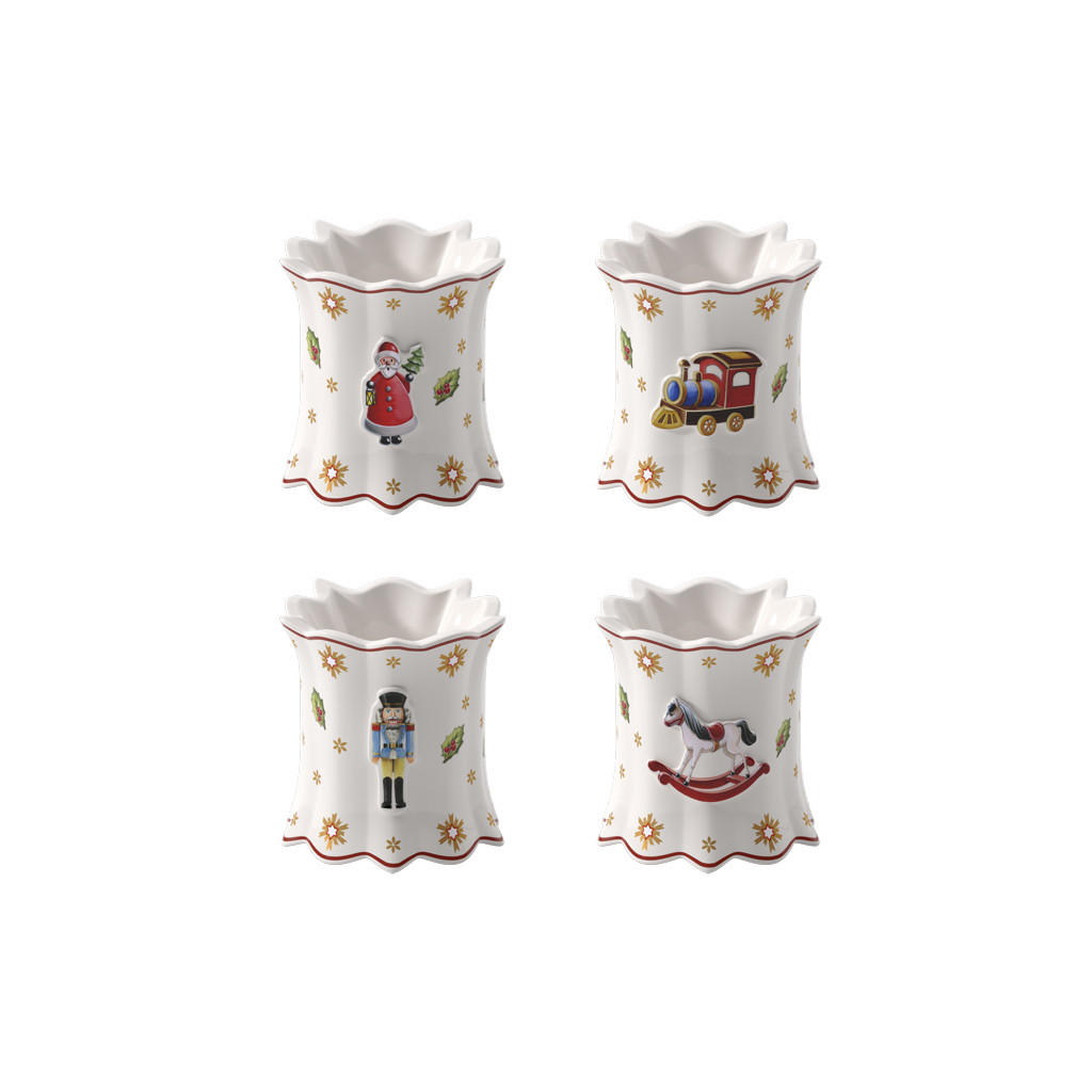 SERVIETTENRINGE Toy's Delight bunt 4-tlg. - Multicolor, Keramik (5/5.5cm) - Villeroy & Boch