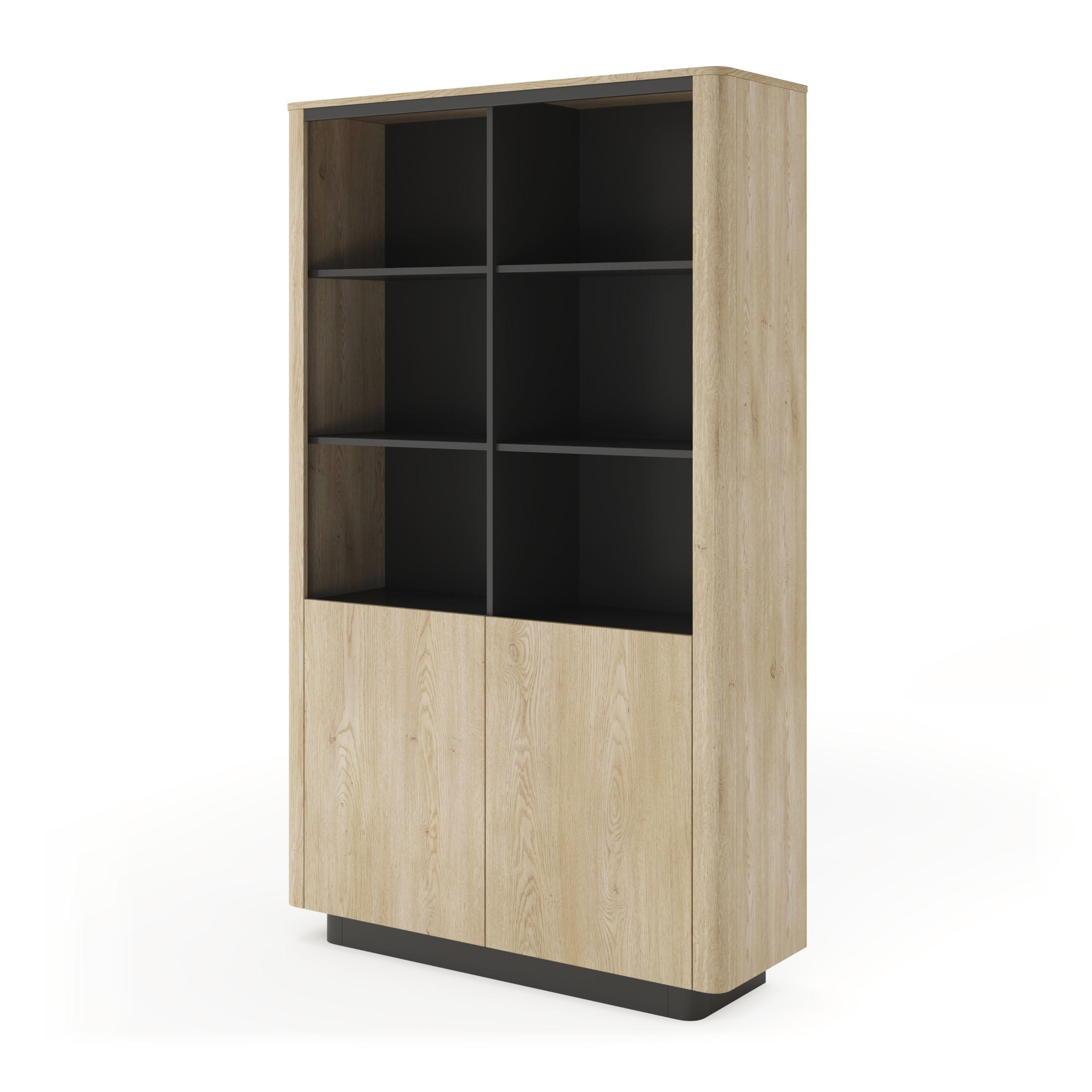Masseno Bücherregal Eiche 113.2x190.1x38.1 cm